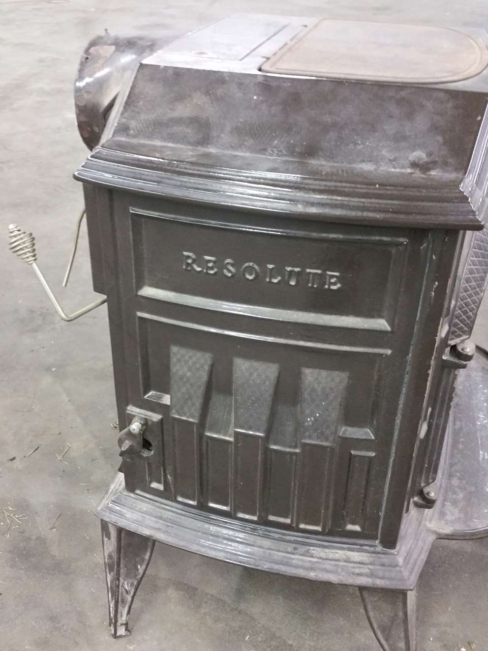 Auction Lot Vermont Castings Resolute Wood Stove | MarketPlace | CrossBid  LLC