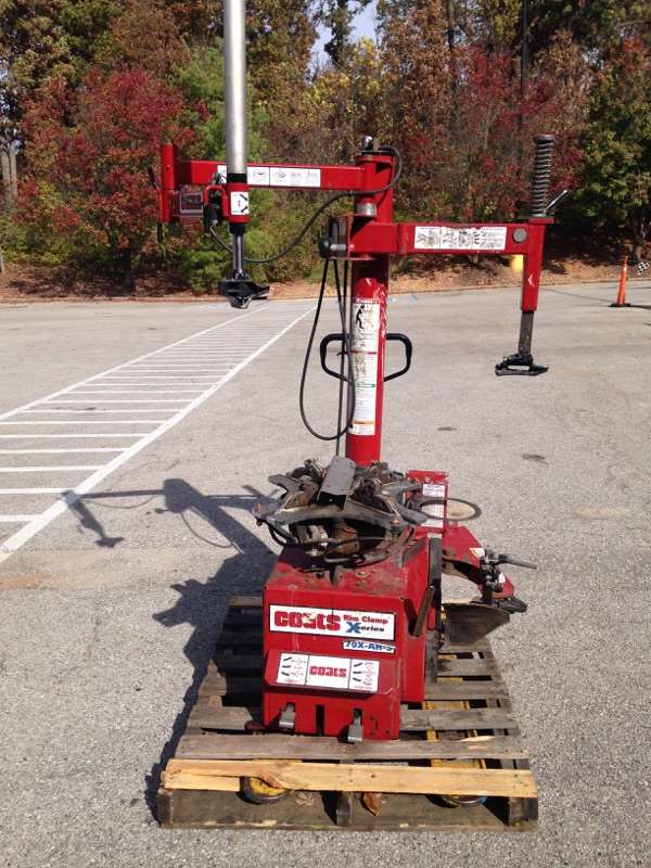 Auction Lot (1) Coats 70X-AH-3 Rim Clamp Tire Changer. (1) Coats